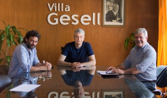 EL INTENDENTE GUSTAVO BARRERA SE REUNI CON EL CONCEJAL LUIS BALDO